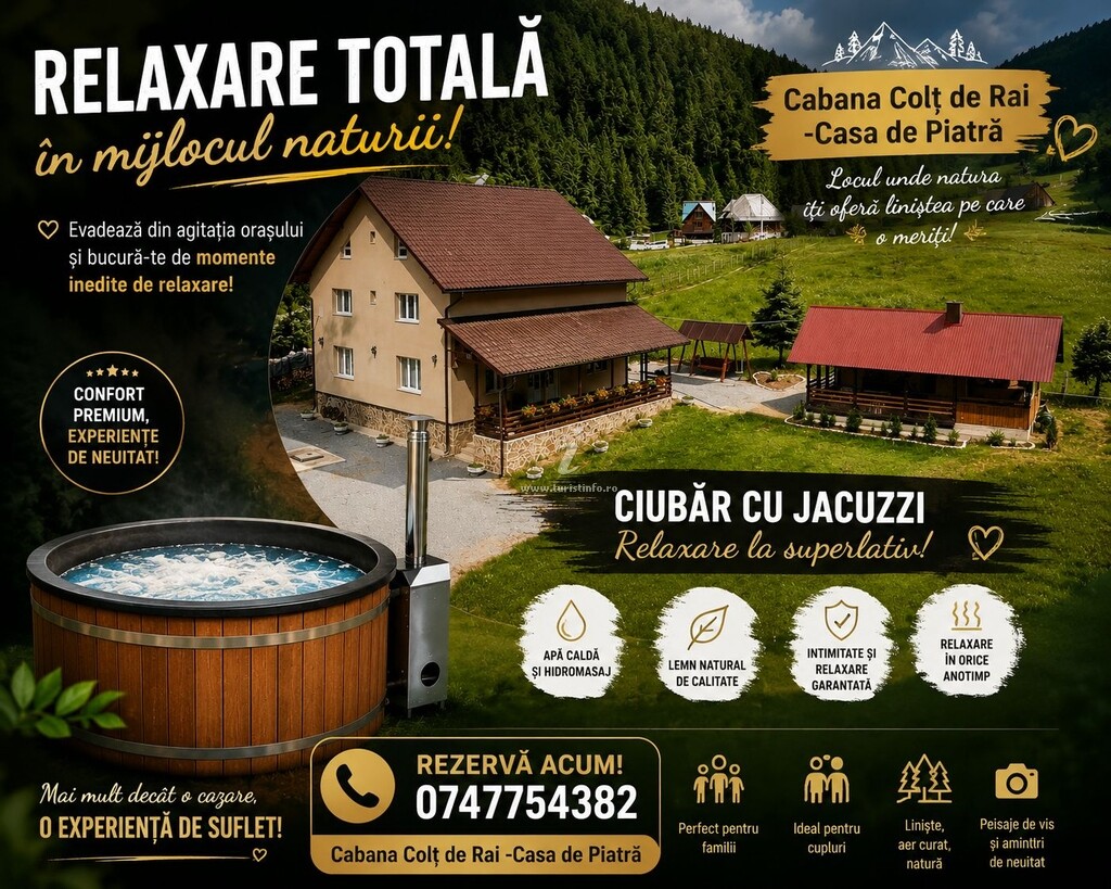 Cabana  Colț de Rai - Casa de Piatră