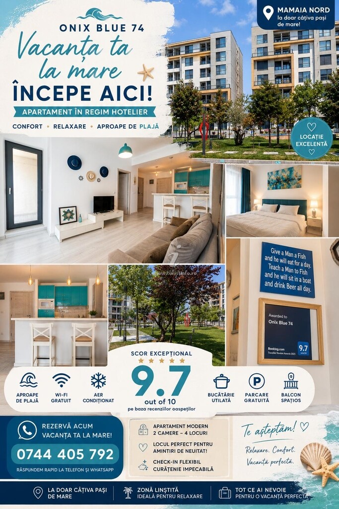 Apartament Onix Blue 74