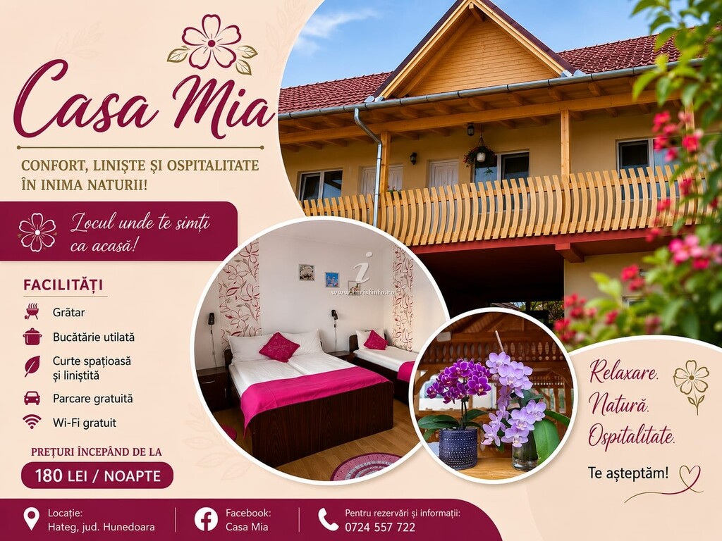 Camere de închiriat Casa Mia