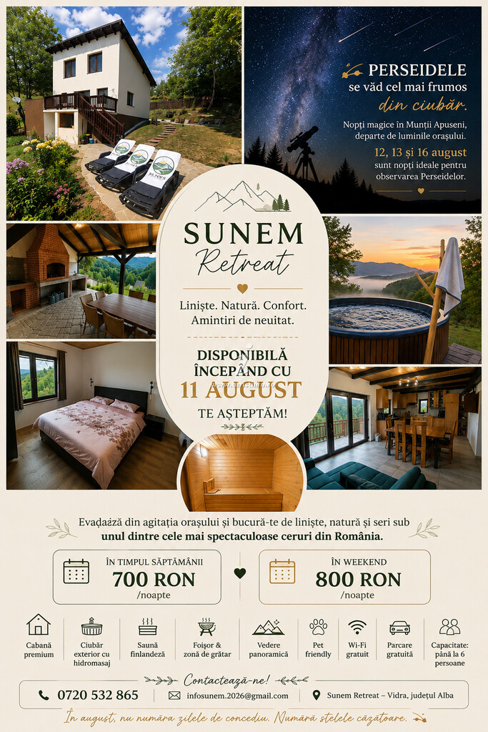 Casa de vacanță Sunem Retreat