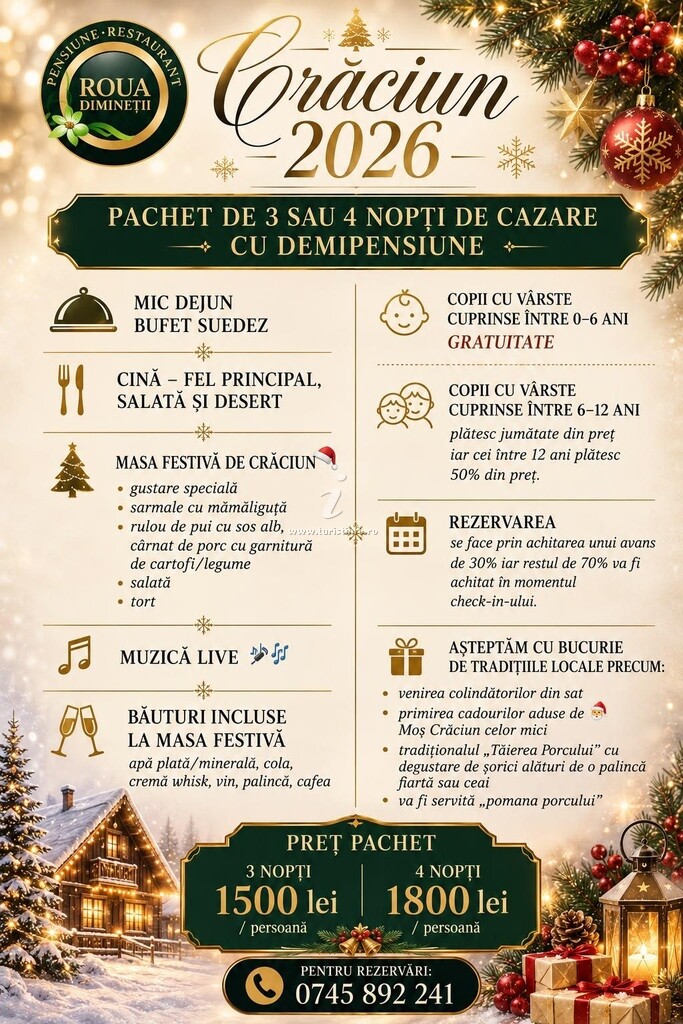 Pensiunea Roua Dimineții